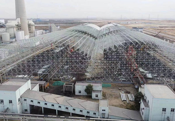 國家電廠封煤工程，FRP采光板項目